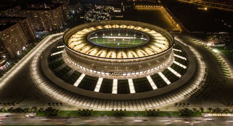 Temple of football. Television system of FC Krasnodar stadium