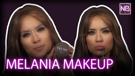 Melania Trump Makeup Tutorial | Newsbroke (AJ+) - YouTube