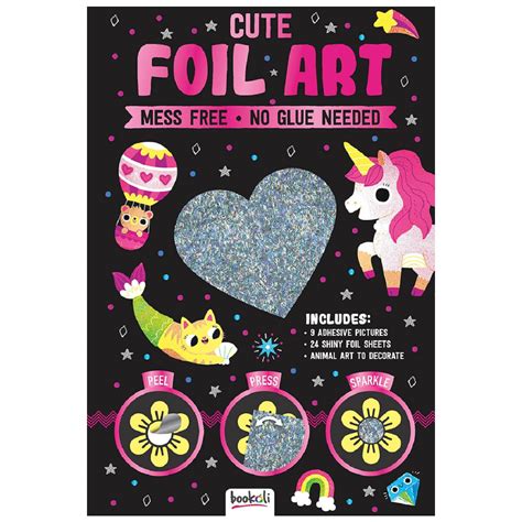 Hinkler Books Cute Foil Art | BIG W