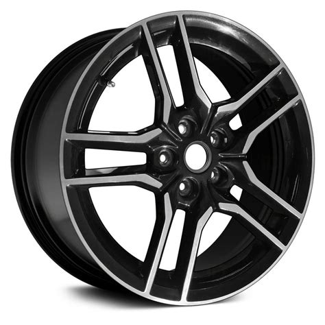 Aluminum Wheel Rim 18 Inch OEM Taking Off for Ford Mustang 2018 5 Lug 114.3mm 5 Spoke - Walmart ...