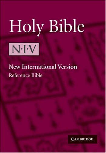 Niv Pocket Cross Reference Edition - AbeBooks