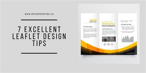 7 Excellent Leaflet Design Tips