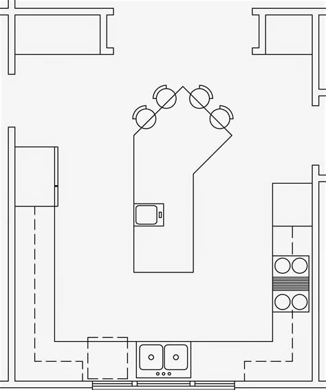 Galley Kitchen Layout. Kitchen Galley Kitchen Layout Dimensions ... | Kitchen layout plans ...
