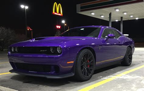 2018 Dodge Challenger Hellcat Purple | teyangan.com