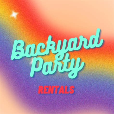 Backyard Party Rentals | Ormoc City