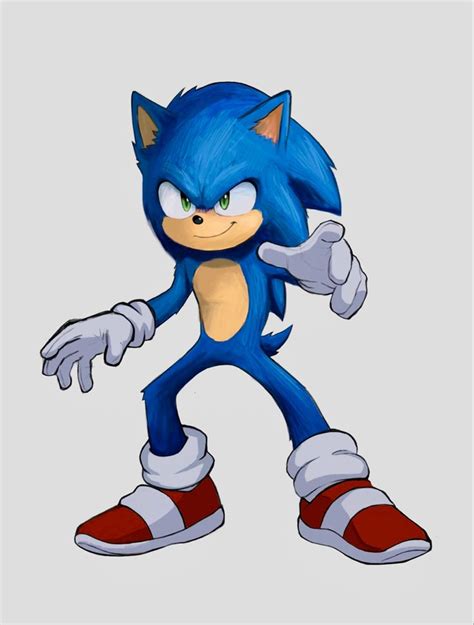 Sonic Movie 2 pose | Sonic fan characters