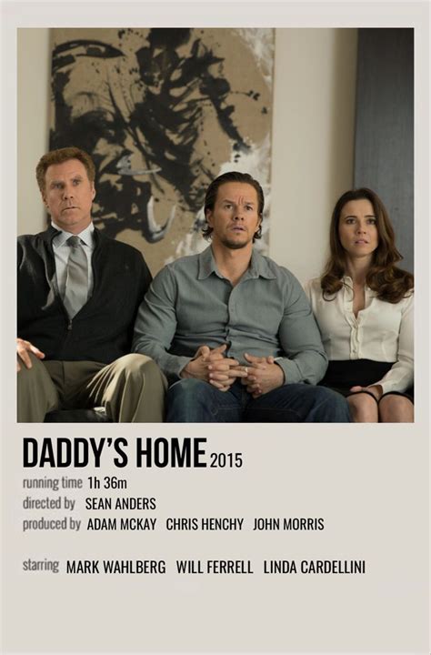 daddy’s home | Daddys home movie, Film posters vintage, Chrismas movies