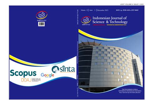 Vol. 8 No. 3 (2023): IJoST: December 2023 | Indonesian Journal of Science and Technology