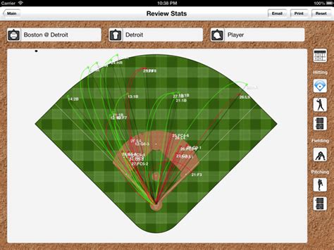 Baseball Stat Tracker for iPad