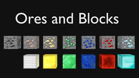 Blender Minecraft 1 5 2 Blocks and Ores Cycles Only free 3D model | CGTrader