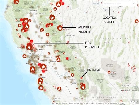 Map Of California Forest Fires