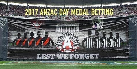 2017 ANZAC Day Medal bookie odds & free betting tips