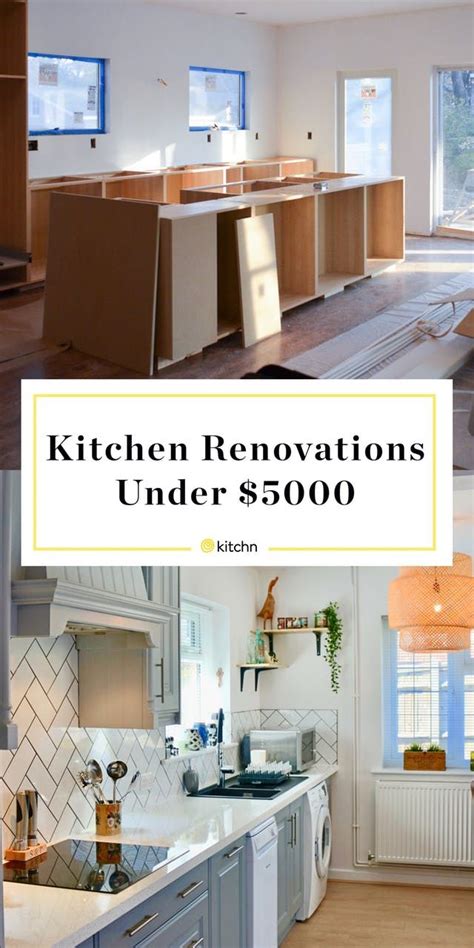 5 Gorgeous Kitchen Renovations That Cost Less than $5,000 | Diy kitchen renovation, Budget ...