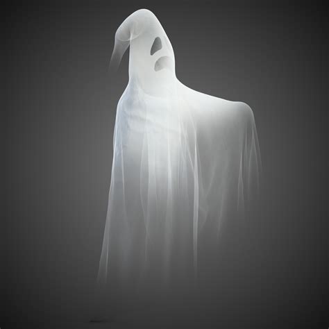 halloween ghost 1 3d max