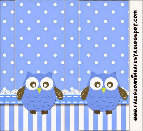 Blue Owl: Free Printable Candy Bar Labels. Cd Labels, Candy Bar Labels, Partty, Owl Clip Art, Oh ...