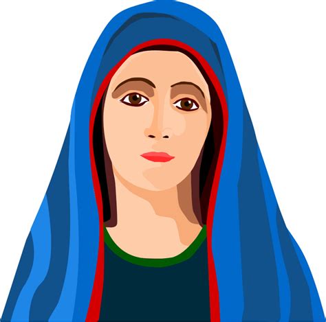 Christianity Virgin Mary Png - Clip Art Library