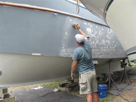 How to Paint Your Old Fiberglass Boat ~ And Make it Look New Again! | Diy boat, Boat building ...