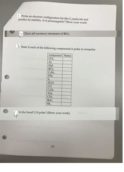 Solved | Write an electron configuration for the C2 molecule | Chegg.com