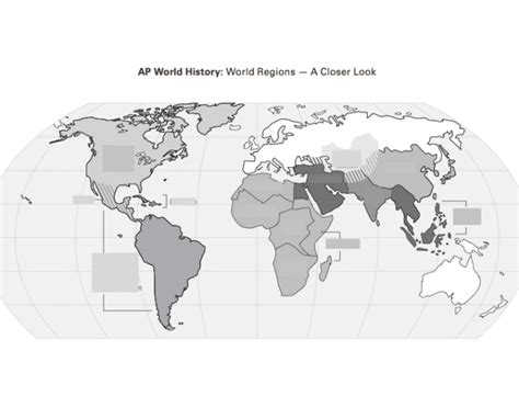 AP World History Regions Map Quiz