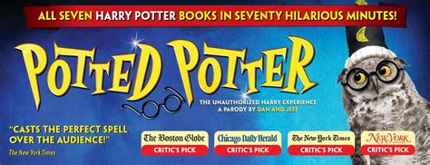 Potted Potter - Pittsburgh | Official Ticket Source | Byham Theater | Fri, Apr 27 - Sun, Apr 29 ...