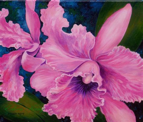 acrylic flower painting - Google Search | 꽃그림