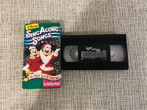 Disney Sing Along Songs: The Twelve Days Of Christmas (1993) (2001 VHS) - YouTube Music