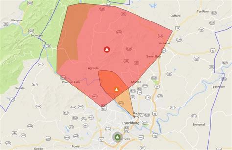 Update: Fewer than 1,000 in Amherst County now without power