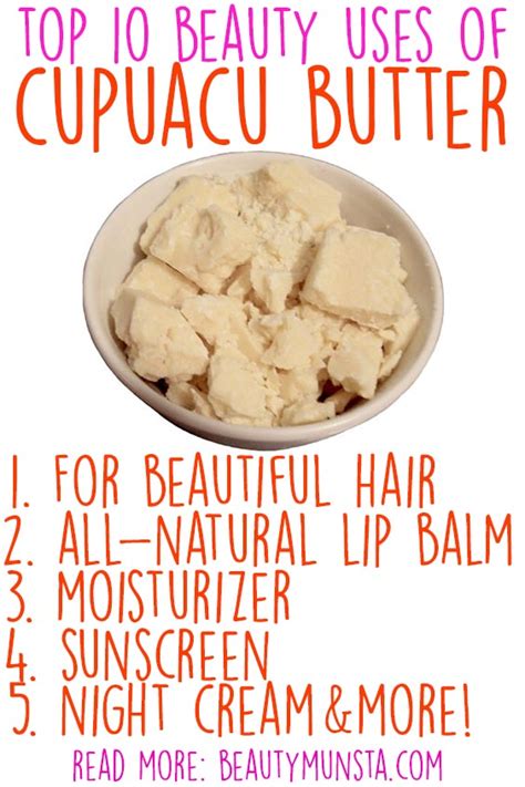 Top 10 Beauty Benefits Cupuacu Butter For Hair, Skin & More ...