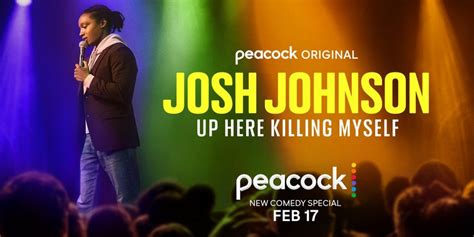 Josh Johnson's 'Up Here Killing Myself' Stand-Up Comedy Special Now Streaming on Peacock