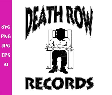 Death Row Records Svg, Death Row Records Sweatshirt, Png, 2pac Svg, Gangsta Rap Svg, Death Row ...