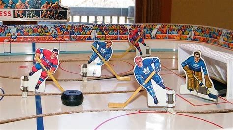 Eagle Toys NHL Stanley Cup Tin Metal Table Top Rod Hockey Game | Hockey games, Hockey, Metal ...