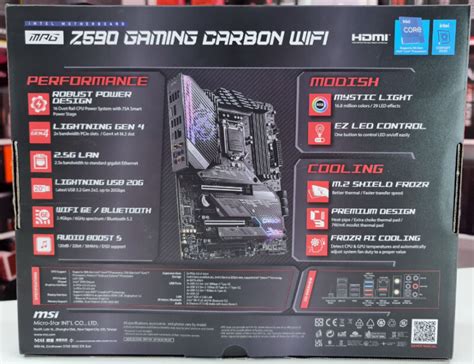 MSI MPG Z590 Gaming Carbon WiFi Motherboard Review | eTeknix