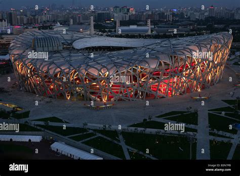 Night View Of National Stadium,Beijing,China Stock Photo - Alamy