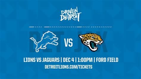 Lions vs Jaguars: Week 13 Game Trailer