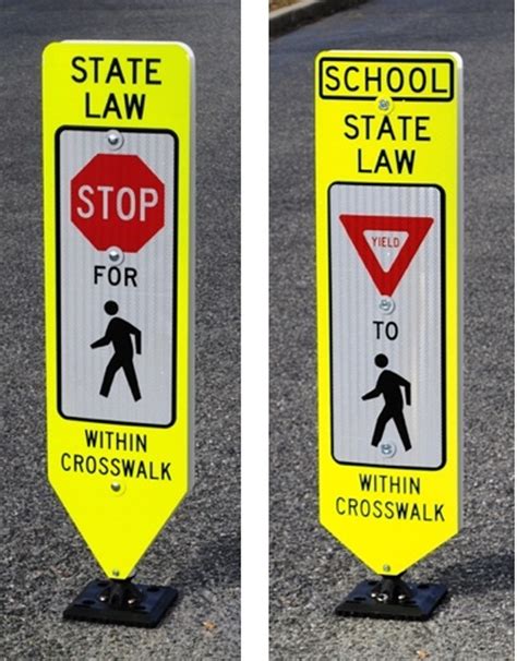 Pedestrian Crosswalk Sign | Allstate Sign & Plaque