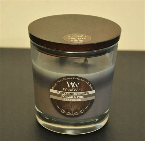 WoodWick Double Wick Crackling Candle Poplar & Pine - Candles