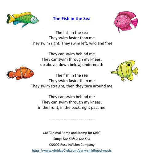 Toddler Songs | Preschool Songs about Fish, Ocean, STEM | Music & Movement | AbridgeClub.com ...