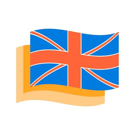 Premium Vector | Union jack national flag vector design element