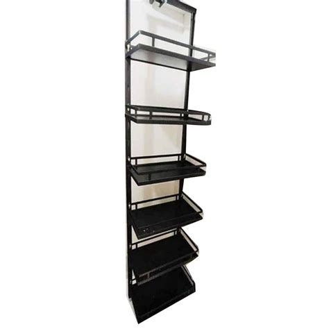 Stainless Steel Pantry pullout Flatwire black finish, Wall Mounted at ...