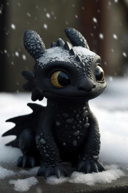 Premium AI Image | Toothless the dragon wallpapers and images