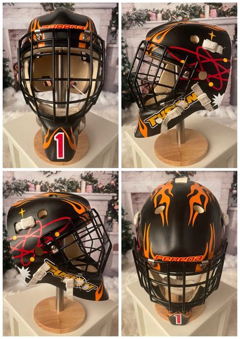 Custom Goalie Mask Decals | Art By Pawly