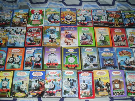 All Of My Thomas Friends VHS DVD Collection by NWeezyBlueStars23 on DeviantArt