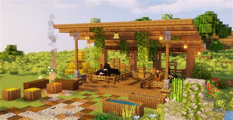 Minecraft Cottagecore Garden