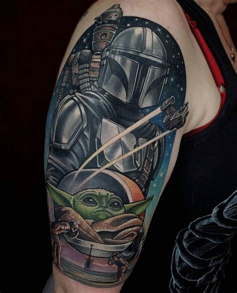 101 Amazing Mandalorian Tattoo Designs You Need To See! | Outsons | Men ...