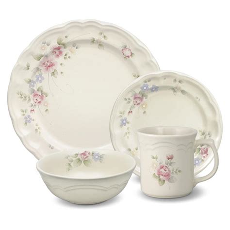 Tea Rose Dinnerware Set - 32 Piece | SheFinds