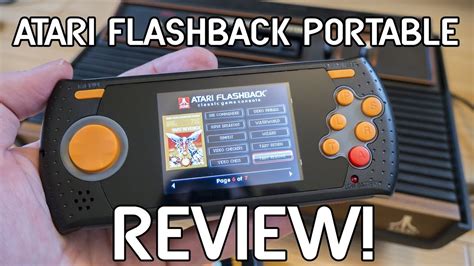 Atari Flashback Portable Review! - YouTube