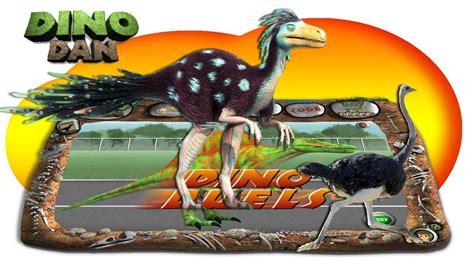 DINO DAN : DINO DUELS - Dromaeosaurus Vs Ostrich #MakeForKids | DINO ...