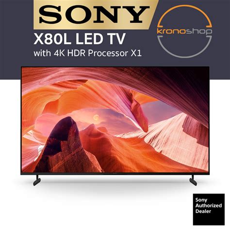 [2023 NEW] Sony X80L 55 Inch 4K Ultra HD LED TV with Google TV and HDR ...