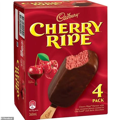 Shoppers in a frenzy after Cadbury releases a Cherry Ripe ICE CREAM ...