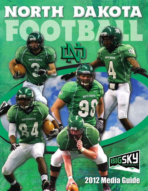 2012 University of North Dakota football media guide by University of North Dakota - Issuu